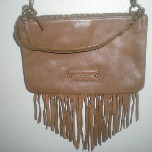 Lucky Brand Cross Body Messenger Purse Handbag Ta… - image 1